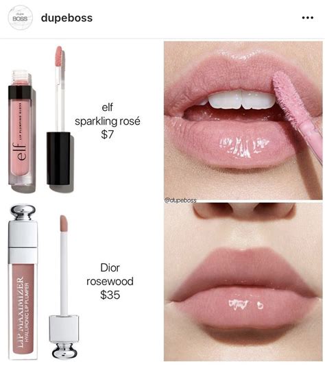 dior lip glow rosewood dupe